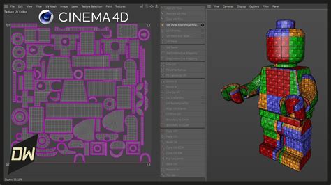 uv mapping c4d